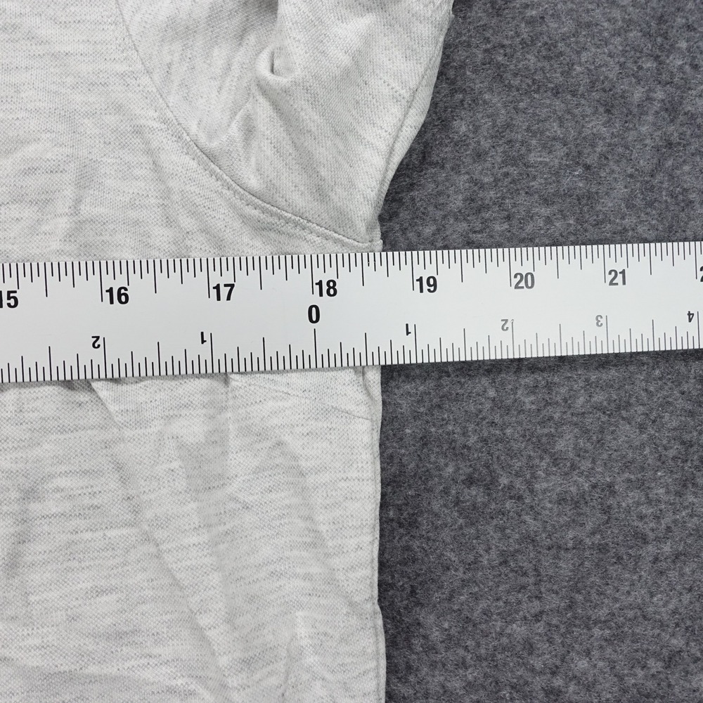 Travis Mathew Polo Shirt Women L Short Sleeve Button Up Gray - Picture 5 of 9